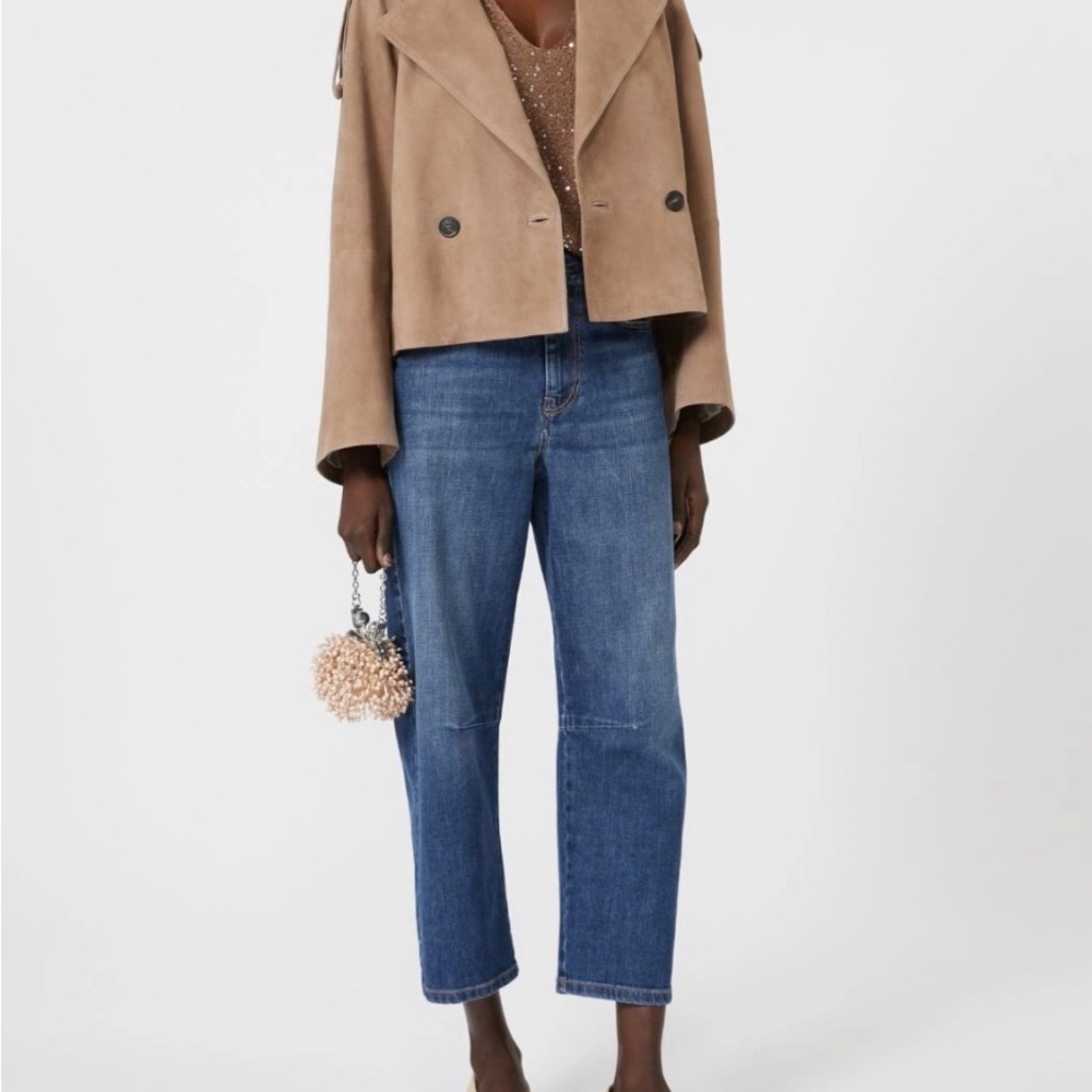 Weekend Max Mara Classic Blue Straight Jeans